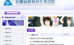 安徽省招生考试院官网 安徽省招生考试之窗