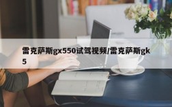 雷克萨斯gx550试驾视频/雷克萨斯gk5