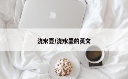 浇水壶/浇水壶的英文